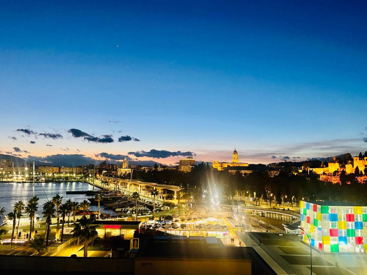 El Atardecer Skyline Lägenhet Málaga Exteriör bild