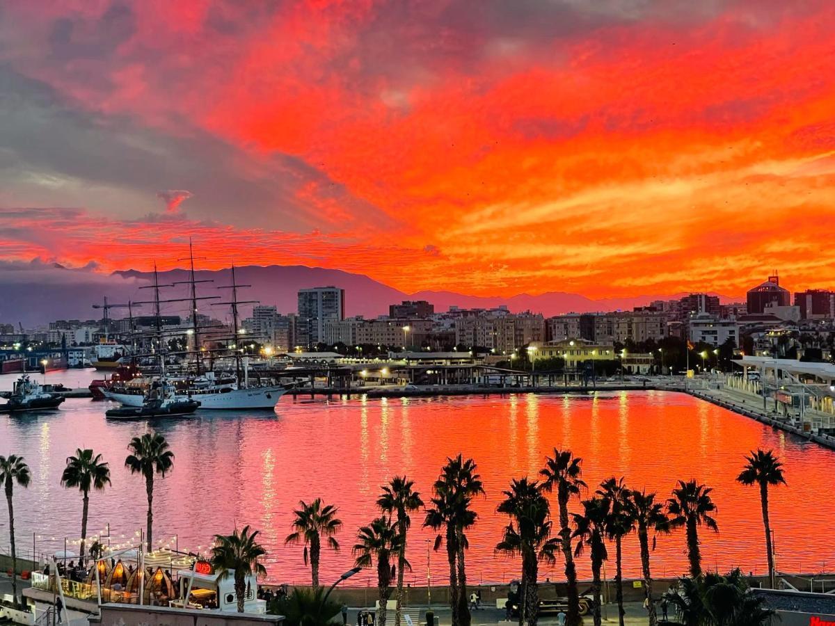 El Atardecer Skyline Lägenhet Málaga Exteriör bild