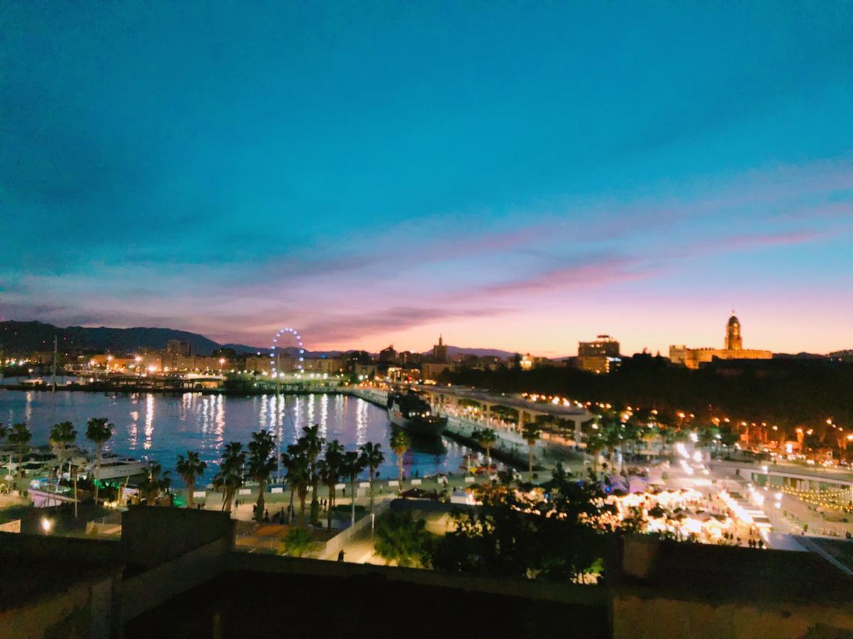 El Atardecer Skyline Lägenhet Málaga Exteriör bild