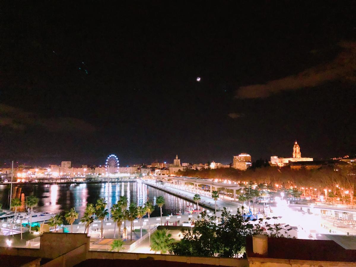 El Atardecer Skyline Lägenhet Málaga Exteriör bild