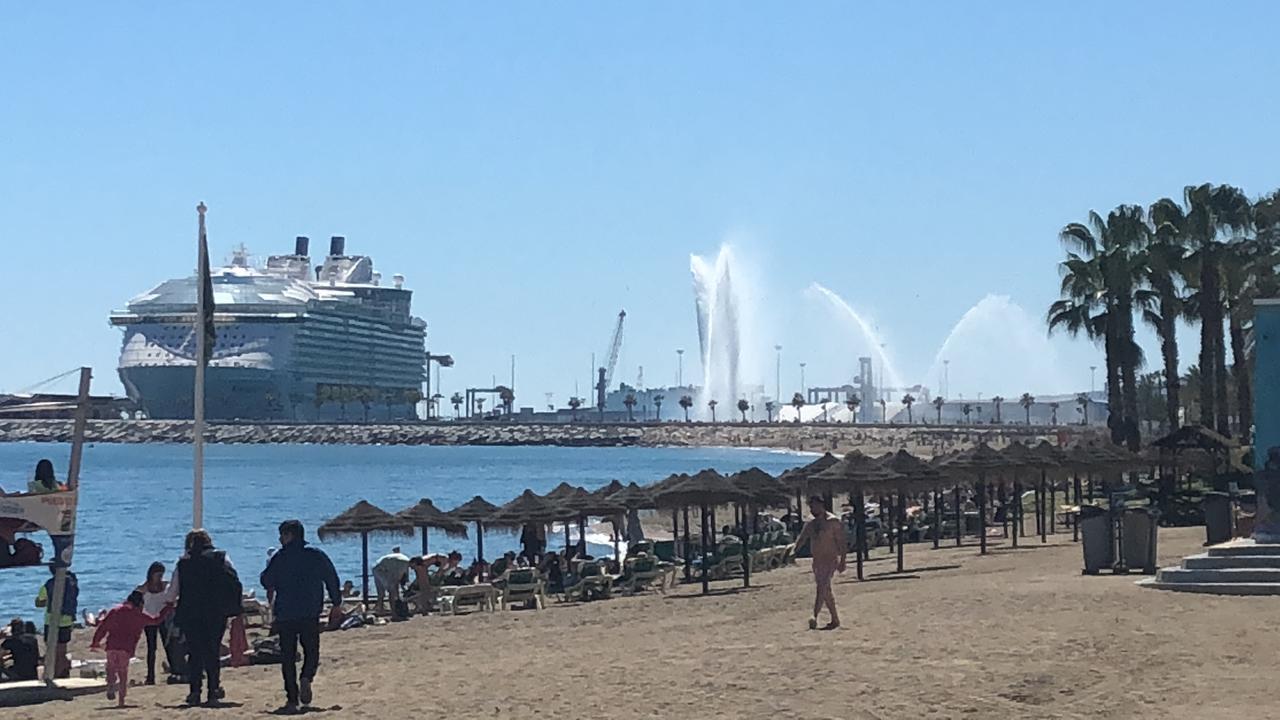 El Atardecer Skyline Lägenhet Málaga Exteriör bild