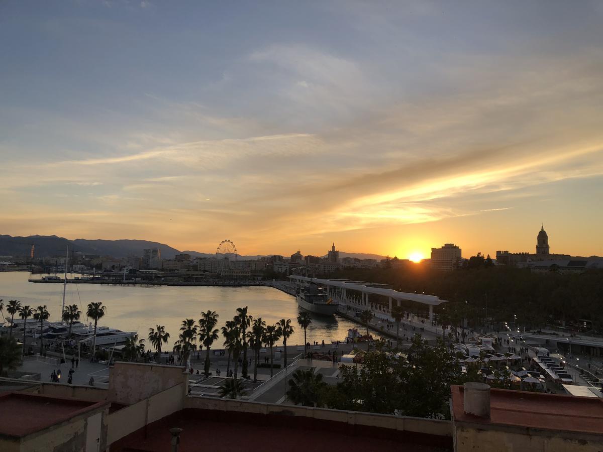 El Atardecer Skyline Lägenhet Málaga Exteriör bild